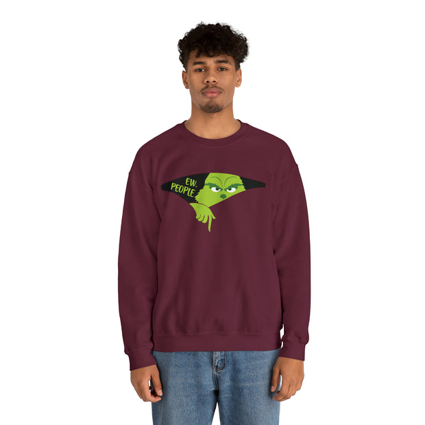 Ew. People. Grinch Oversized Crewneck Sweatshirt