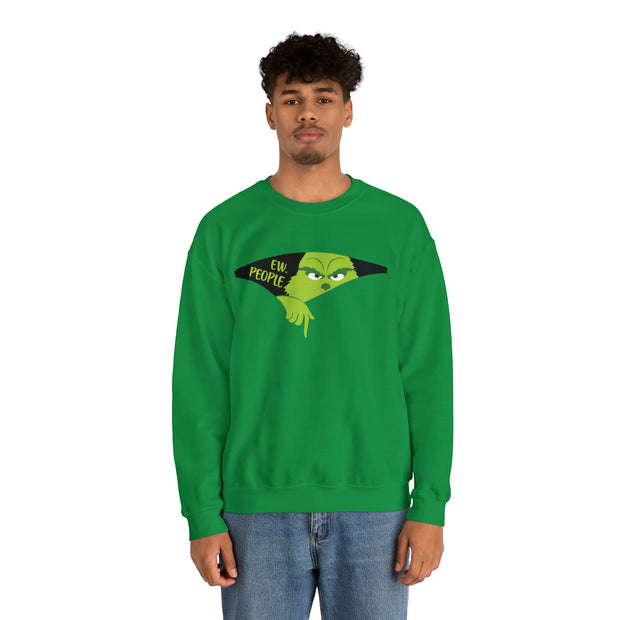 Ew. People. Grinch Oversized Crewneck Sweatshirt