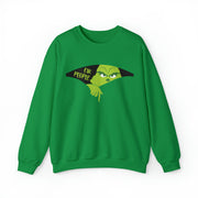 "Ew. People" Oversized Grinch Holiday Sweatshirt