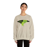 "Ew. People" Oversized Grinch Holiday Sweatshirt