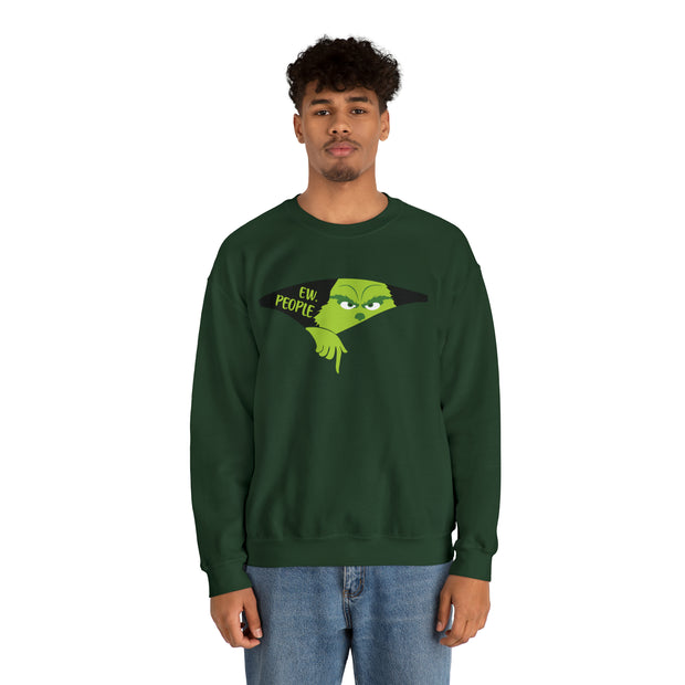 Ew. People. Grinch Oversized Crewneck Sweatshirt