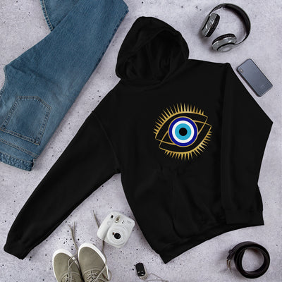 Double Evil Eye Unisex Hoodie