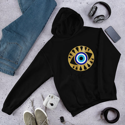 Protect Your Peace & Energy Evil Eye Unisex Hoodie