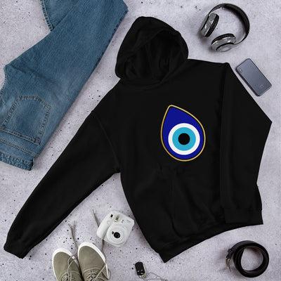 Tear Drop Protect Your Peace Evil Eye Unisex Hoodie