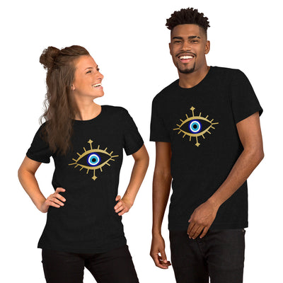 Protect Your Peace & Energy Evil Eye Unisex Short Sleeve T-Shirt