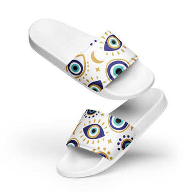 All Over Print Evil Eye Women's Slides